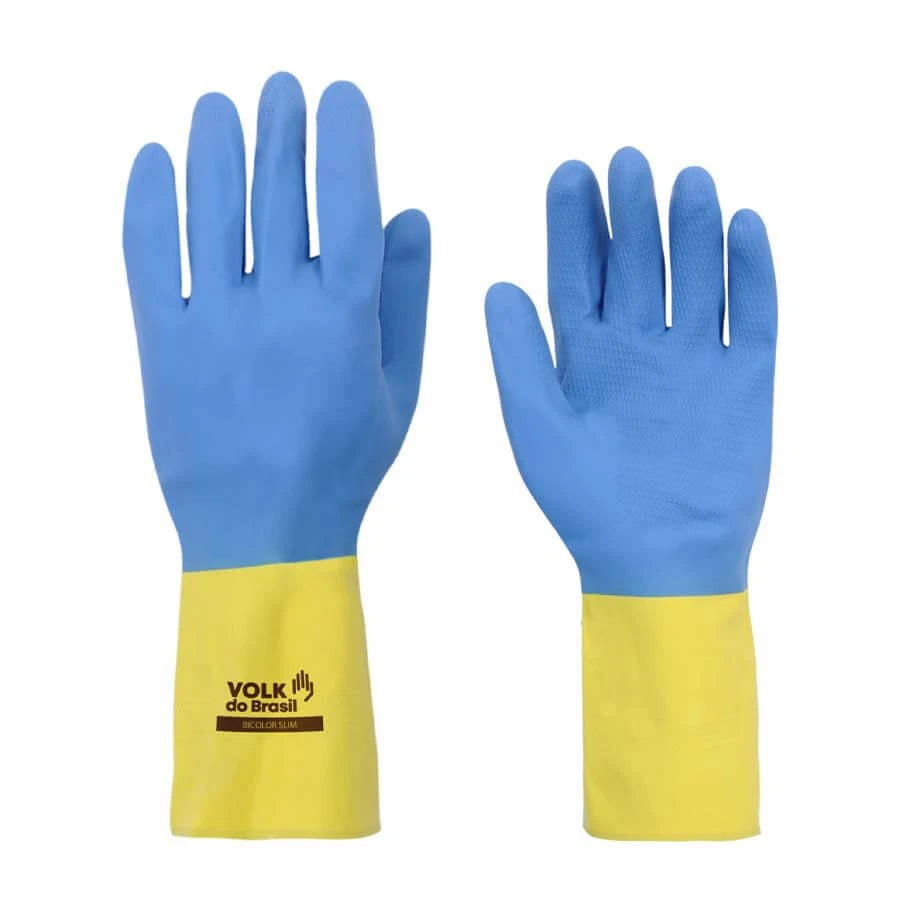 Luva Neoprene-Latex Bic. Flocol. Rugoso GNLB T10