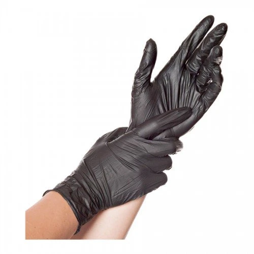 Luva Descart. Nitrº Negro s/ Pó NITN Tamº L (Cx 100) 148 L