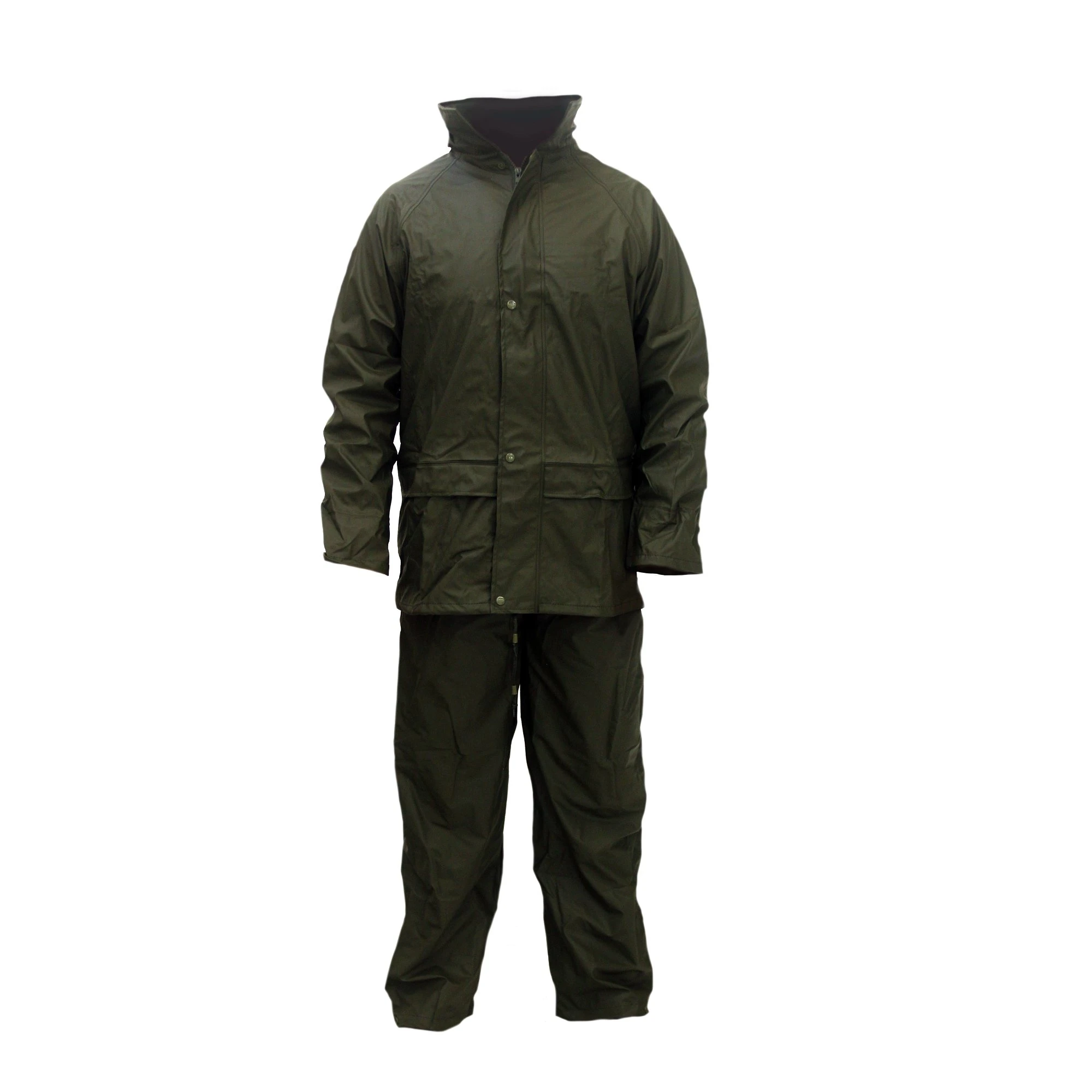 Fato Chuva Impermeável Poliuretano Verde XXL