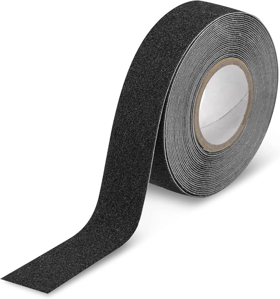 Cinta Antideslizante Negro 25x5m