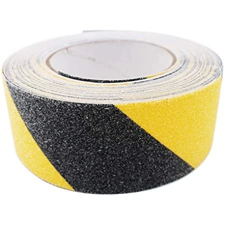Cinta Antideslizante Amar/Negro 50mmx5m