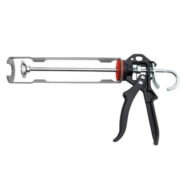 Pistola Silicone Profissional Aço/Aluminio 340x210x55