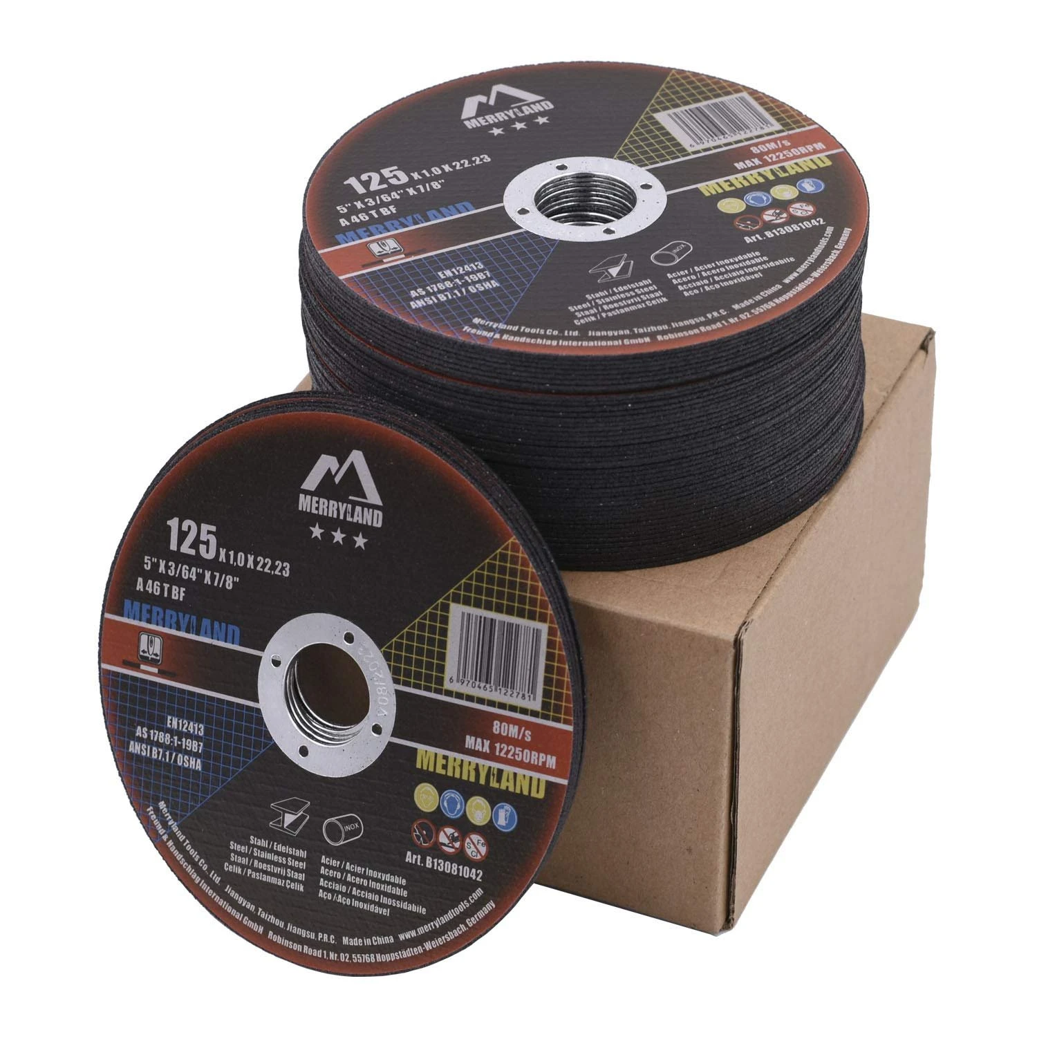 Disco A 46 T BF de Rebarbar Ferro 125 6