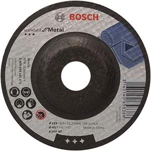 Disco de Rebarbar Ferro 115x6x22