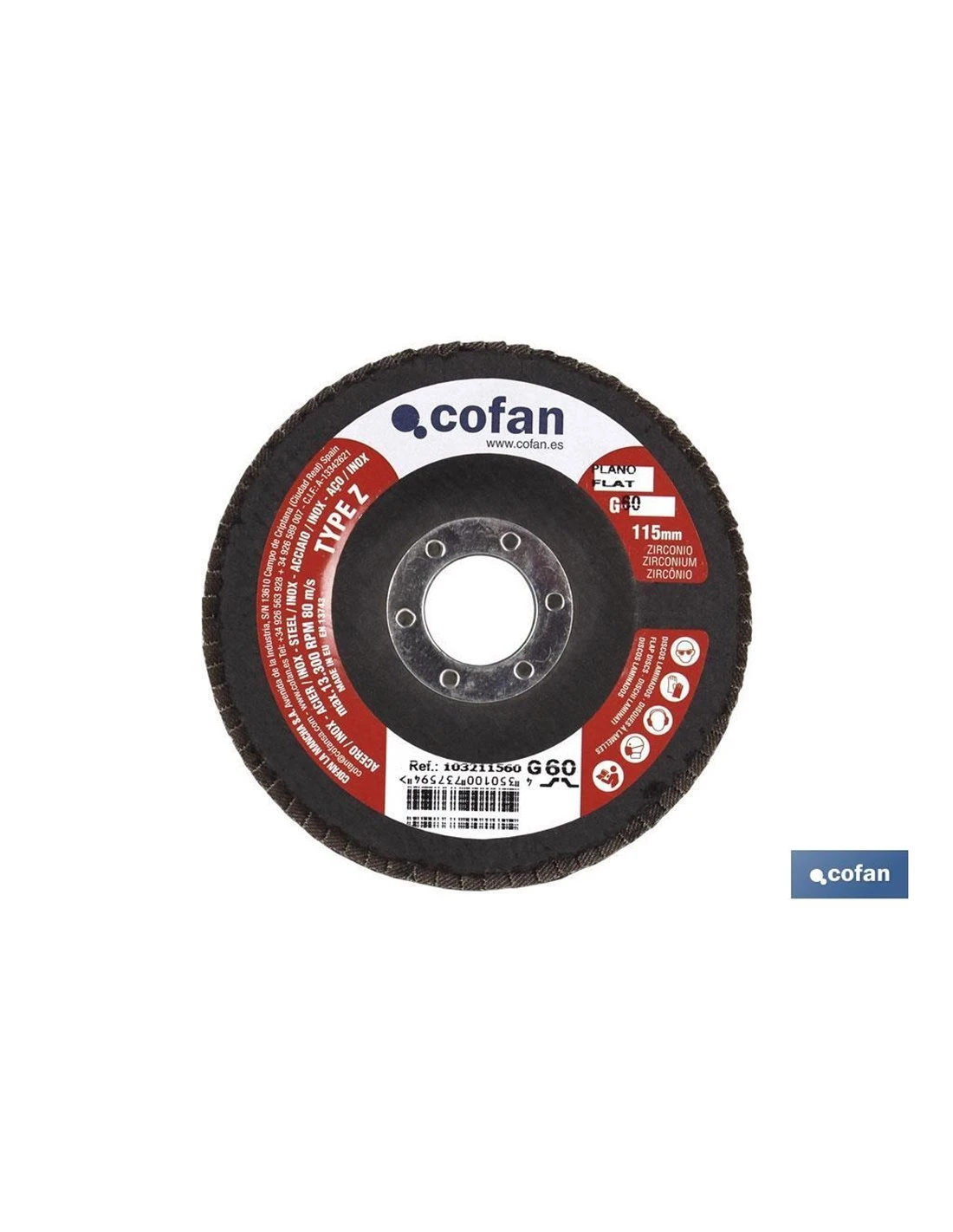 Disco Laminas BASIC 115 Zircº 115x040