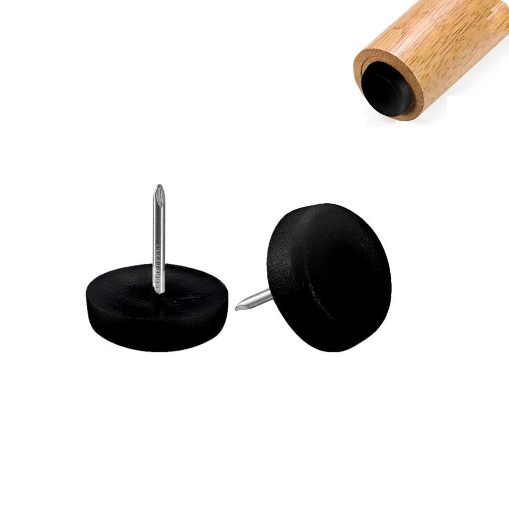 Prego de Cadeira Haste Normal 6.5mm Preto Mate