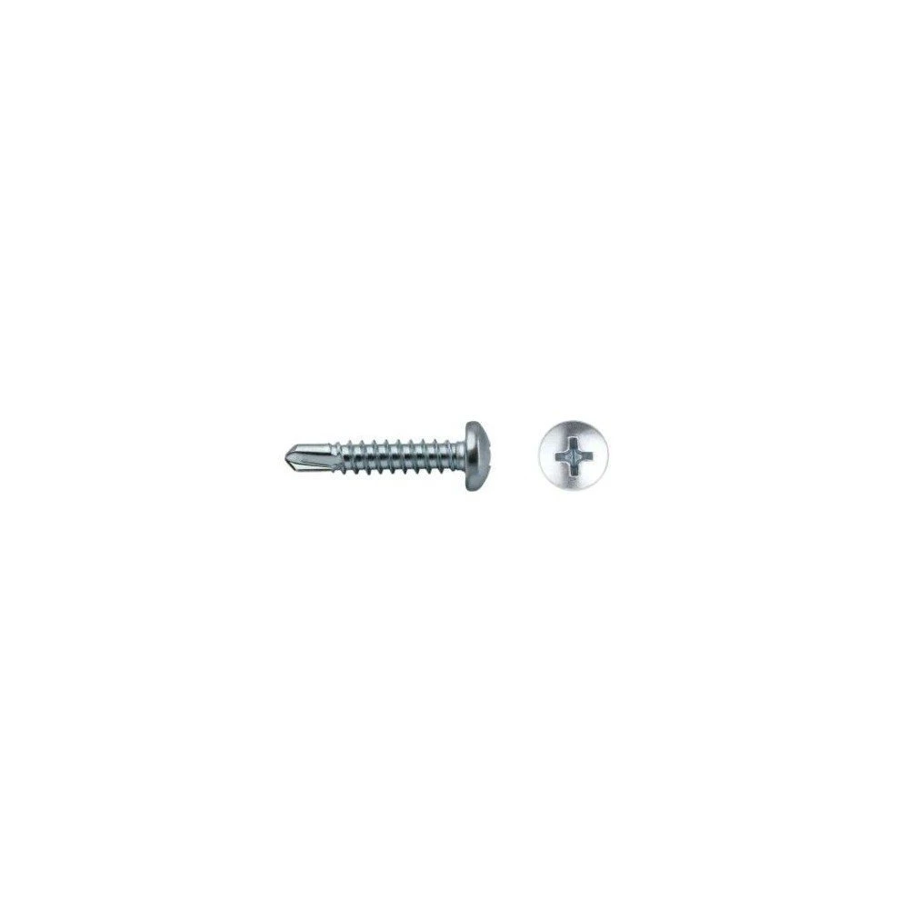 Parafuso DIN 7504N Zinc Broca Cab Rda PH 3.9x16