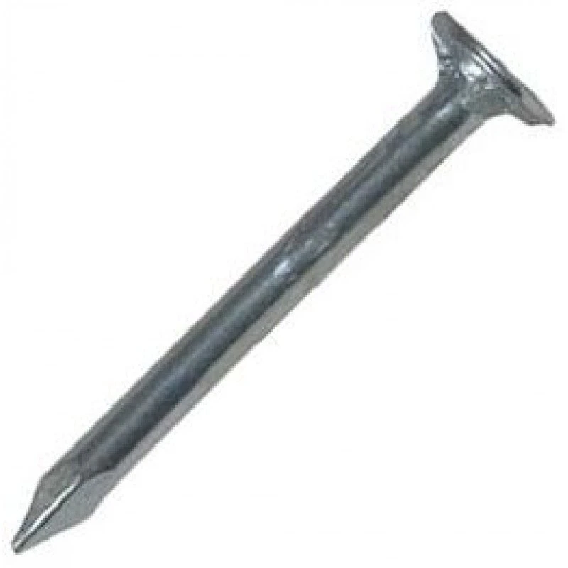 Prego Redondo Pta Paris Zinc. Cab Larga 4/8x12mmx1.65