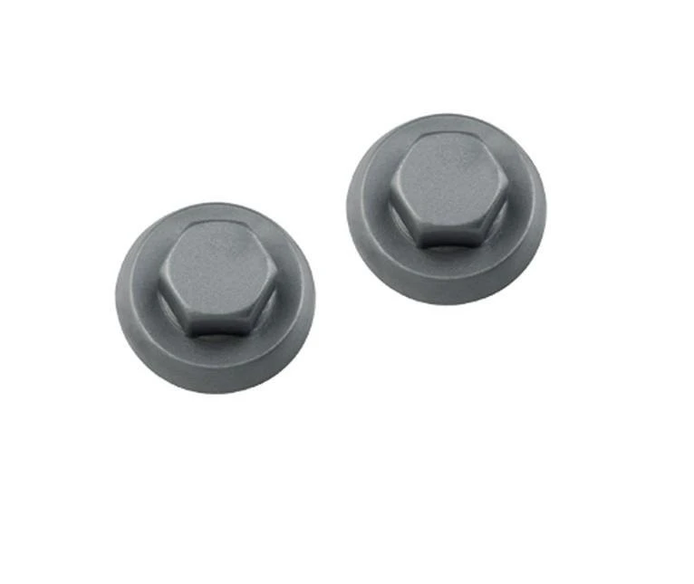 Tampa Nylon p/ Parafuso 6.3 Sext 10 Cinzº RAL 7037