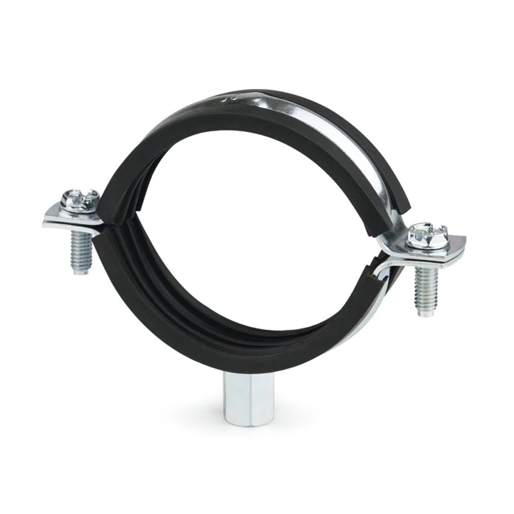 Abraçadeira Reforçada M8+M10 c/ Borracha 28mm 3/4