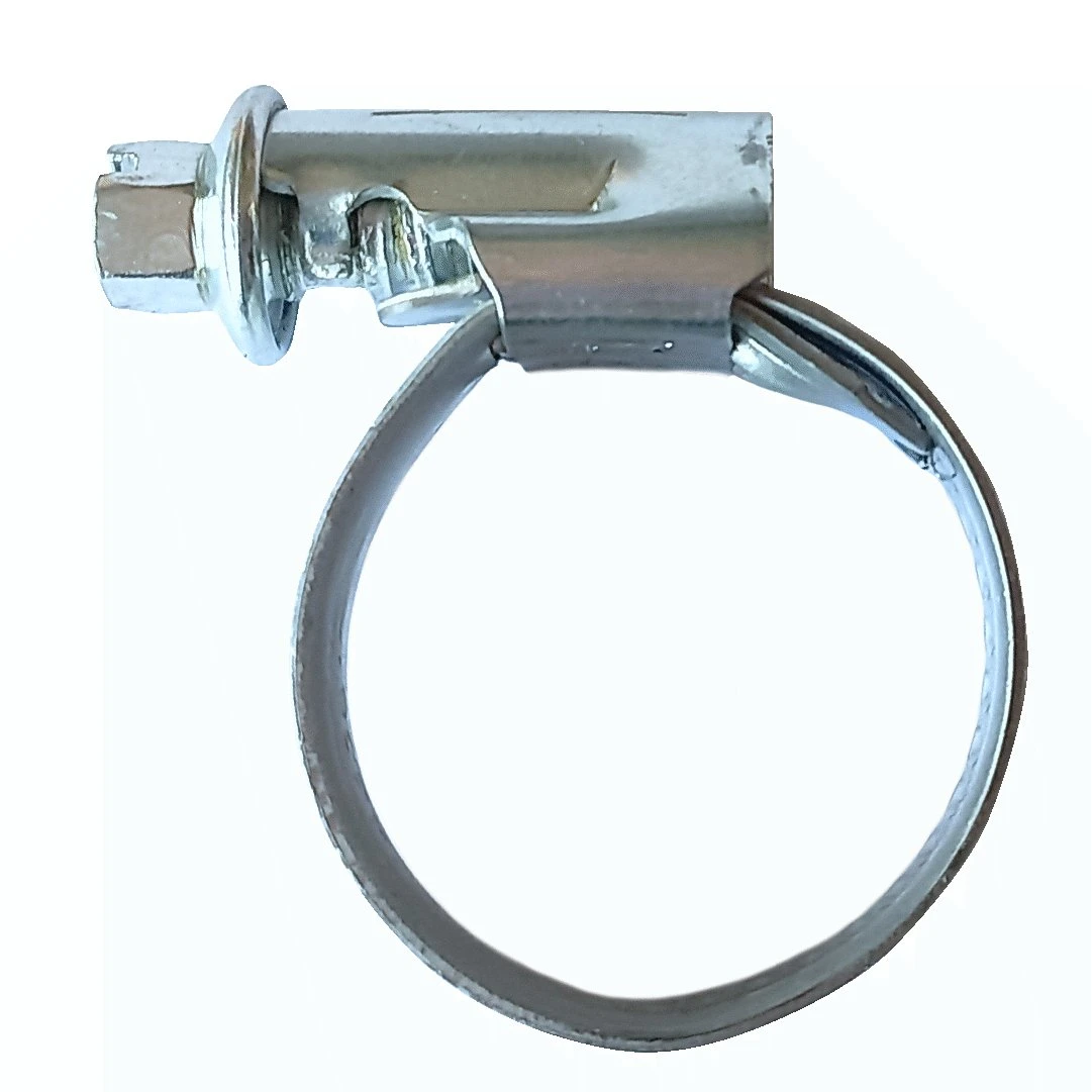 Abraçadeira Zincada W1 c/ Porca M8 1-1/2" s/ Borracha