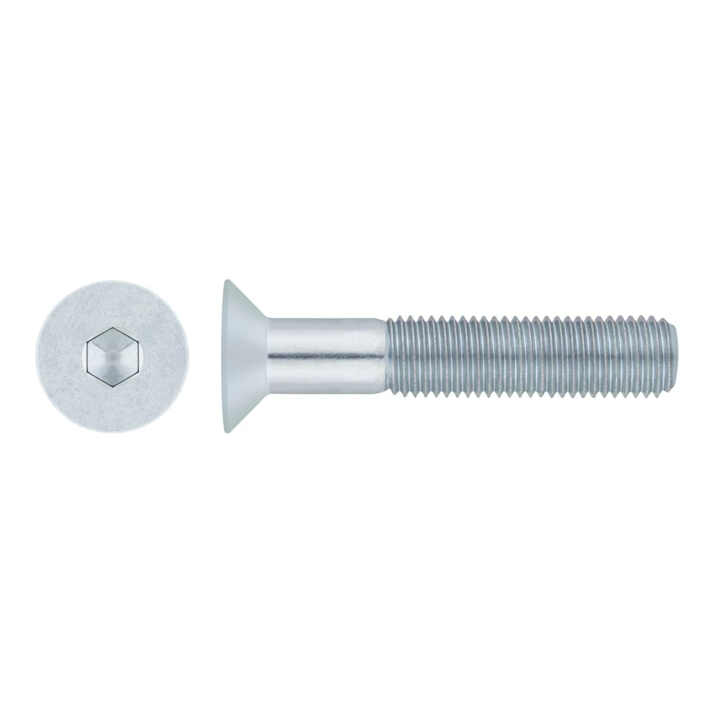 Parafuso Din 7991 10.9 M6x25 Z/P