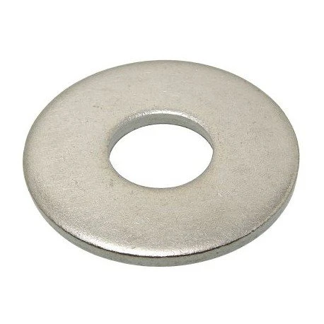 Anilha de Aba Larga DIN 9021 M08 Inox A2
