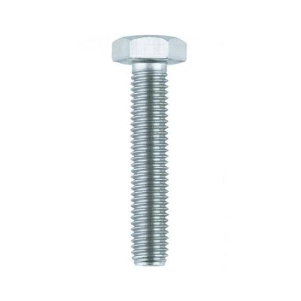 Parafuso DIN 933 Rosca Total Zinc Sextavado M06x16