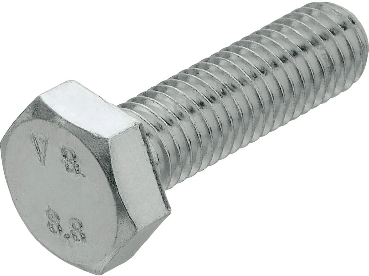 Parafuso DIN 933 Rosca Total Inox A2 Sextavado M10x100