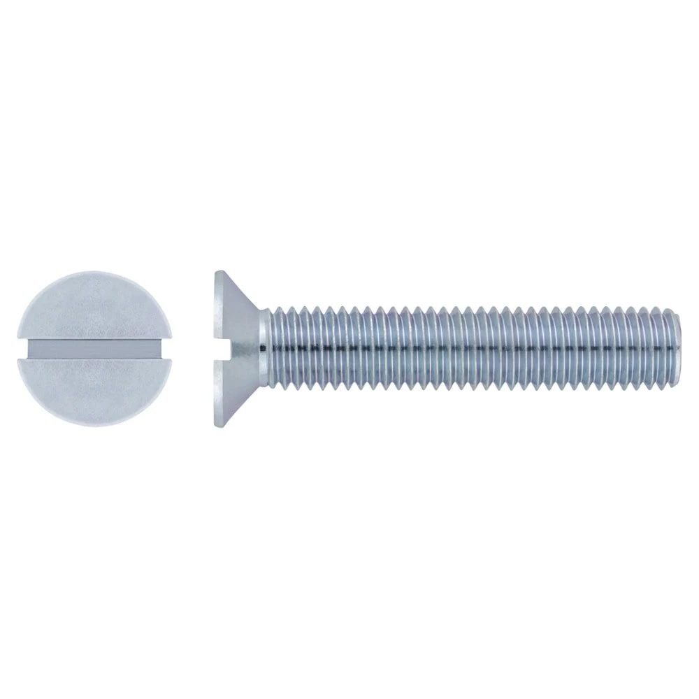 Parafuso Rosca Metais Zinc DIN 963 M4x10