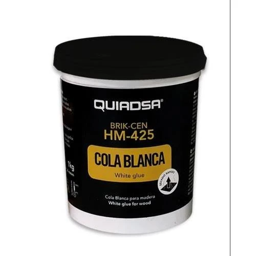Cola Branca BRIK-CEN HM-425 para Madeira Embalagem de 1kg.