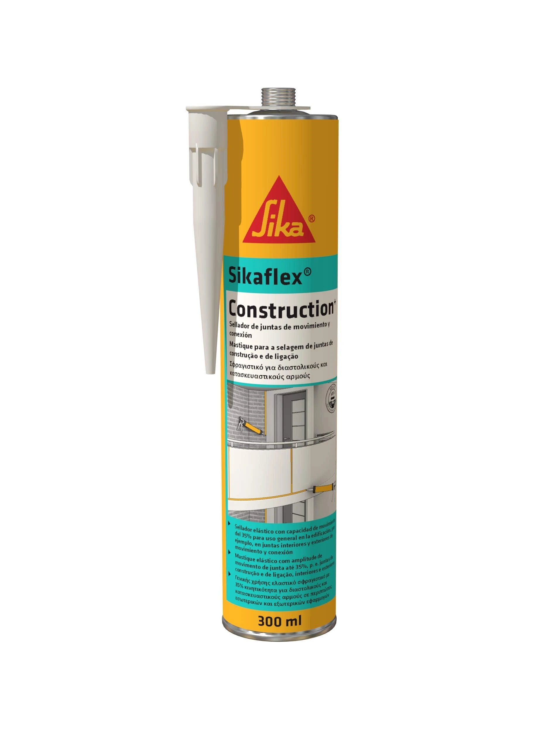 Selante elástico para madeira e cimento 300ml.