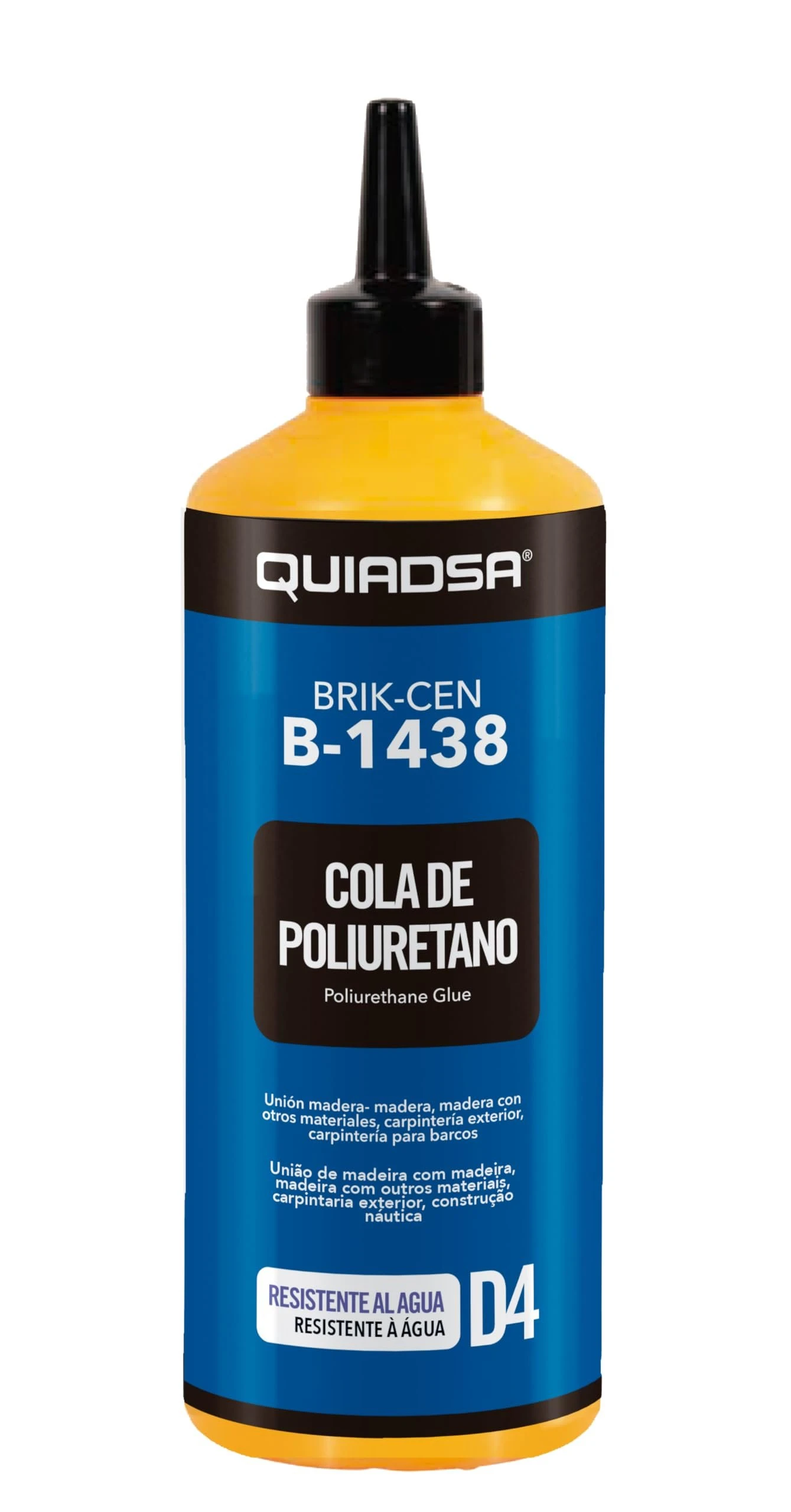 Adesivo Poliuretano D-4 BRIK-CEN B-1438 autonivelante, 500g.