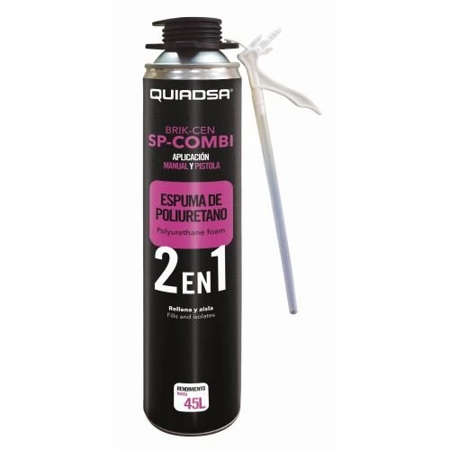 BRIK-CEN SP-COMBI Espuma Poliu Aplic Can/Pist Lt750ml