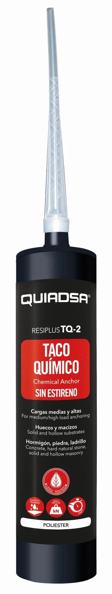 RESIPLUS TQ-2 5332 Bu Quim. Poli.s/Estir. Bic. Ráp. Ctr300ml