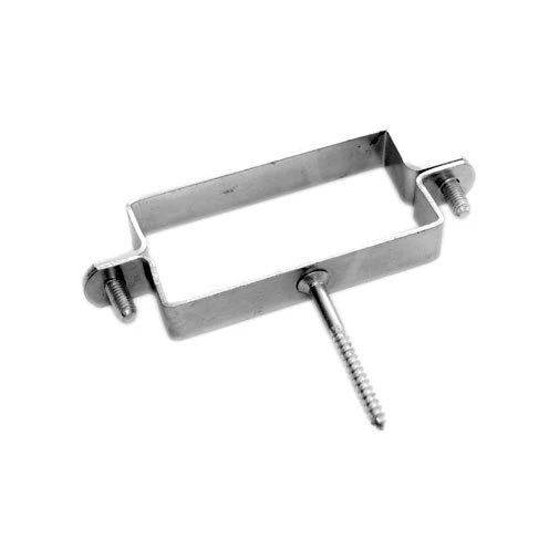 Passador Base Retangular Inox 316 8mm
