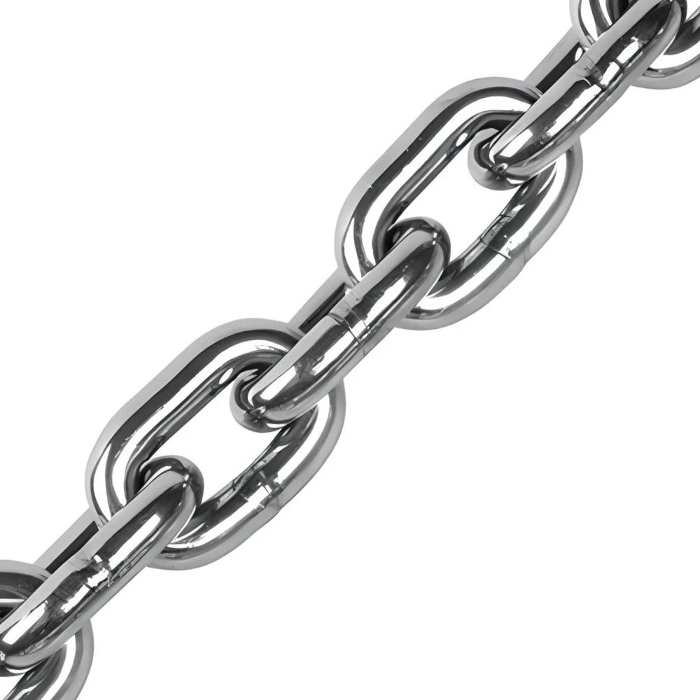 Corrente Soldada Inox DIN 766 06mm AISI 316
