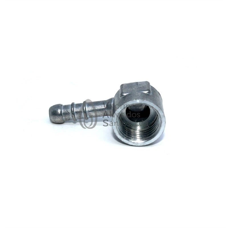 Porta Borracha Curvo Fêmea 1/2"x08mm