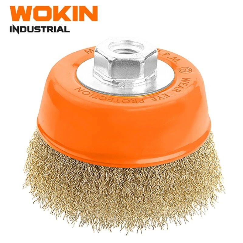 Catrabucha Tipo Taça p/ Rebarb 075xM14 Arame Trança Wokin