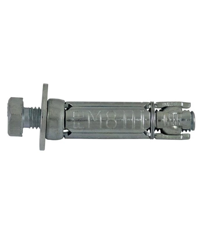 Bucha Metal FB c/ Paraf+Anilha AL Zinc M-08 F13mm