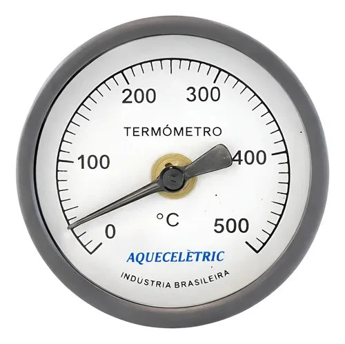 Termómetro de Forno 40mm 0-500º c/ Rosca e Porca