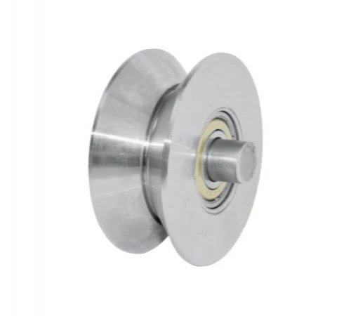 Roldana com Rolamento e Perno Inox 304 35x10x7