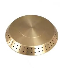 Queimador Maxi Dupla Chama Latão 80mm